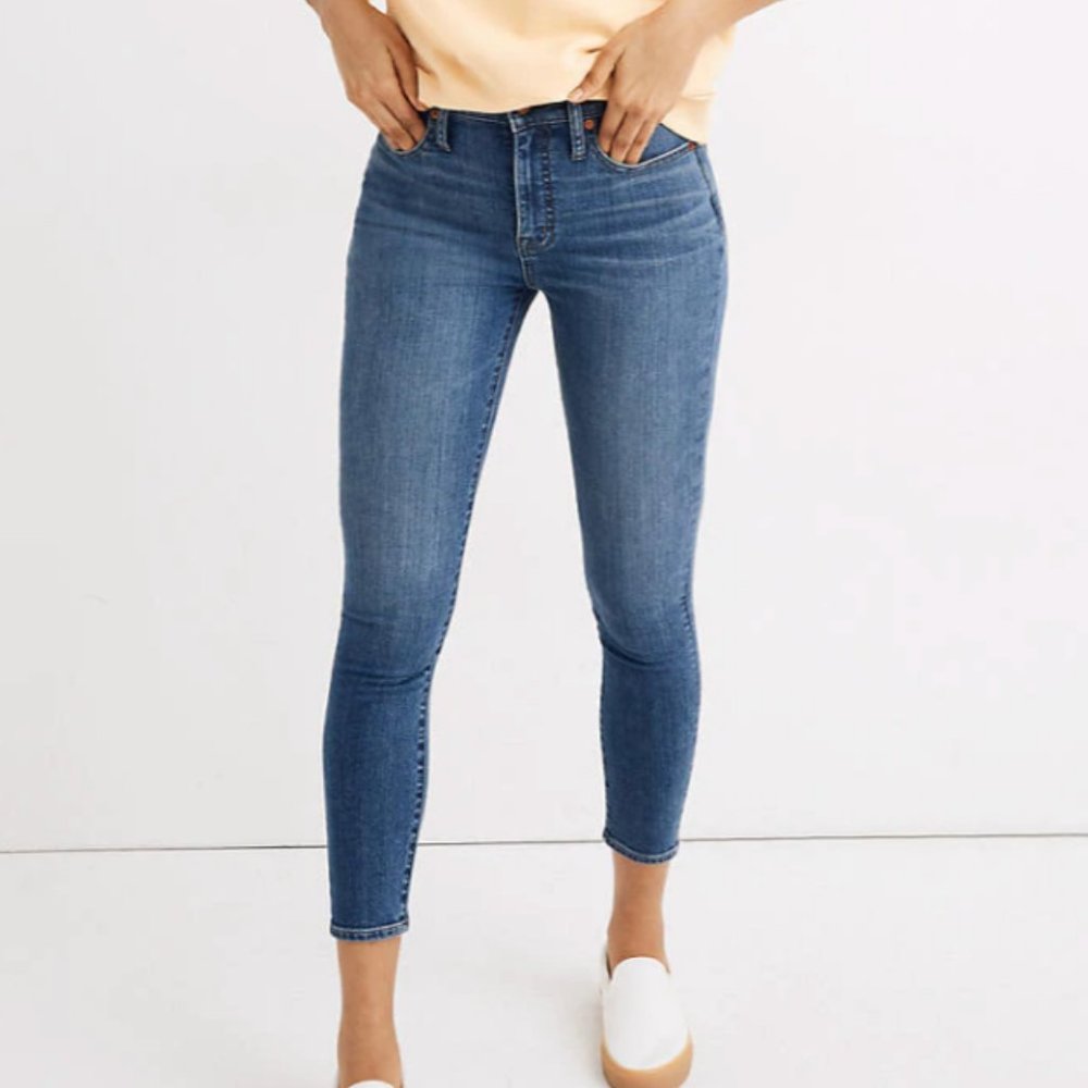 Madewell Curvy High-Rise Skinny Crop Jeans - NWT